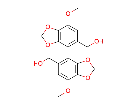 4,4'-dimethoxy-5,6,5',6'-dimethylenedioxy-2,2'-dibenzyl alcohol