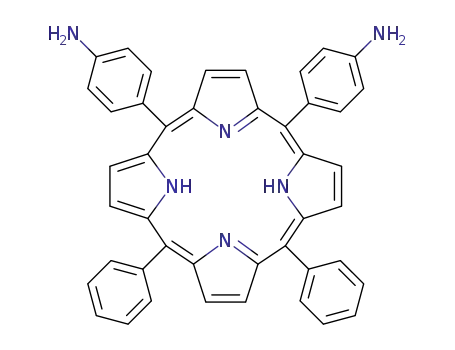 5,10-bis(4-aminophenyl)-15,20-diiphenylporphyrin