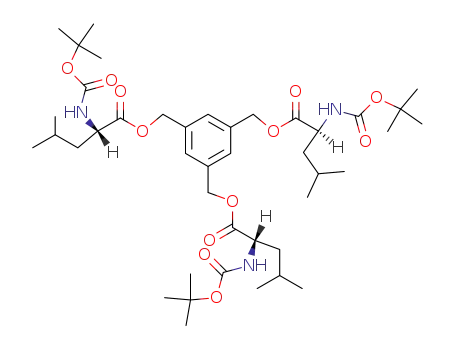 (S)-2-tert-Butoxycarbonylamino-4-methyl-pentanoic acid 3,5-bis-((S)-2-tert-butoxycarbonylamino-4-methyl-pentanoyloxymethyl)-benzyl ester