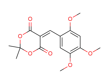 5-(2,4,5-trimethoxybenzylidene)-2,2-dimethyl-[1,3]dioxane-4,6-dione