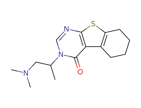 3-(2-dimethylamino-1-methyl-ethyl)-5,6,7,8-tetrahydro-3H-benzo[4,5]thieno[2,3-d]pyrimidin-4-one