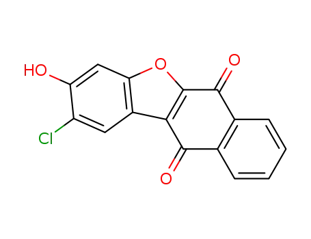 2-chloro-3-hydroxybenzo[b]naphtho[2,3-d]furan-6,11-dione