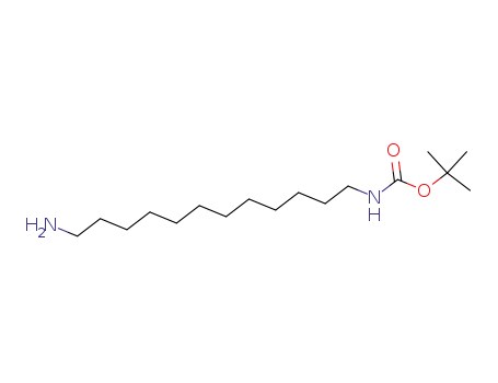 Molecular Structure of 109792-60-1 (1-Boc-1,12-diaminododecane)