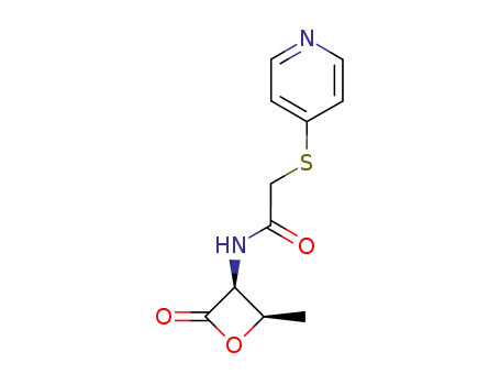(3S,4R)-3-<<(4-Pyridylthio)acetyl>amino>-4-methyl-2-oxetanone