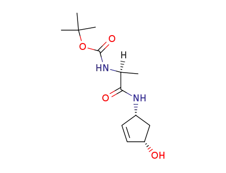 cis-(1S,3R)-3-<(N-Boc-L-alanyl)amino>cyclopent-4-enol