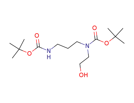 (3-tert-BOCamino-propyl)-(2-hydroxy-ethyl)-carbamic acid tert-butyl ester