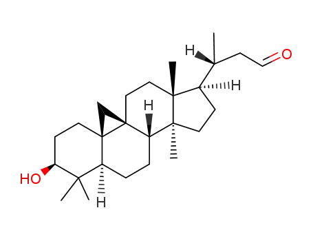 (R)-3-((3S,5R,8S,9S,10R,13R,14S,17R)-3-Hydroxy-4,4,13,14-tetramethyl-tetradecahydro-cyclopropa[9,10]cyclopenta[a]phenanthren-17-yl)-butyraldehyde