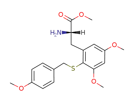3,5-dimethoxy-2-<<(4-methoxyphenyl)methyl>thio>-L-phenylalanine methyl ester