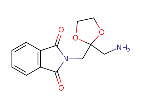 N-<<2-(aminomethyl)-1,3-dioxolan-2-yl>methyl>phthalimide