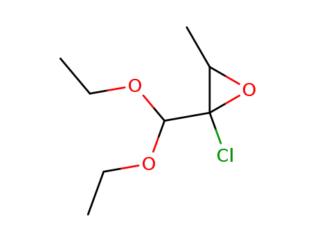 2-chloro-2-(diethoxymethyl)-3-methyloxirane