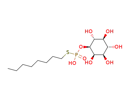Thiophosphoric acid S-octyl ester O-((1S,2R,3R,4S,5S,6R)-2,3,4,5,6-pentahydroxy-cyclohexyl) ester
