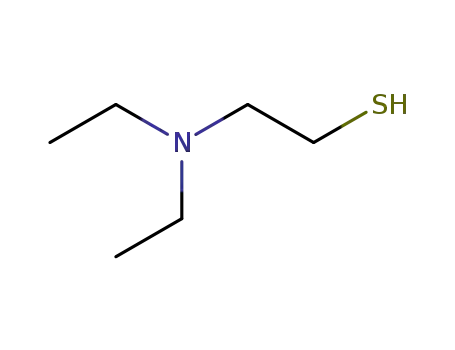 Molecular Structure of 100-38-9 (2-Diethylaminoethanethiol)