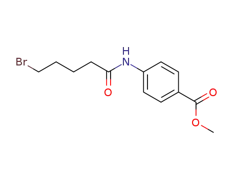 4-(5-Bromo-pentanoylamino)-benzoic acid methyl ester