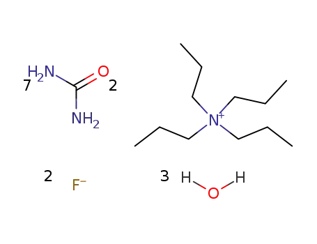 tetra-n-propylammonium fluoride-urea-water (2/7/3)