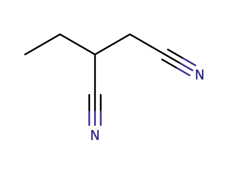 Molecular Structure of 17611-82-4 (ethylsuccinonitrile)