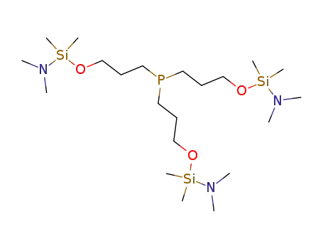 [(3-{bis-[3-(dimethylamino-dimethyl-silanyloxy)-propyl]-phosphanyl}-propoxy)-dimethyl-silanyl]-dimethyl-amine
