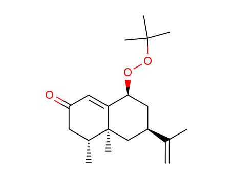 9β-t-butylperoxy-2-oxo-4α,5α,7β-eremophila-1(10),11-diene
