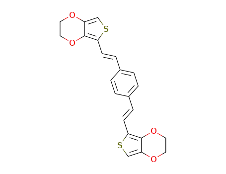 2,2'-(3,4-ethylenedioxy)dithienyl-ω,ω'-1,4-divinyl benzene
