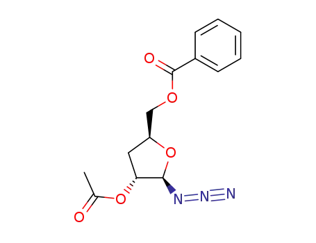 2-O-acetyl-5-O-benzoyl-3-deoxy-β-D-erythro-pentofuranosyl azide