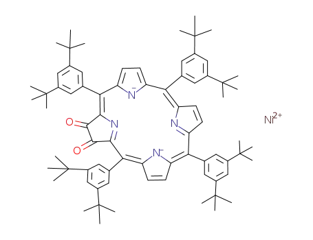 {2,3-dioxo-5,10,15,20-tetrakis(3,5-di-tert-butylphenyl)chlorinato}nickel(II)
