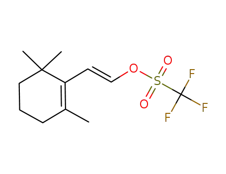 (E)-2-(2,6,6-trimethylcyclohexen-1-yl)-ethenyl (trifluoromethyl)sulfonate