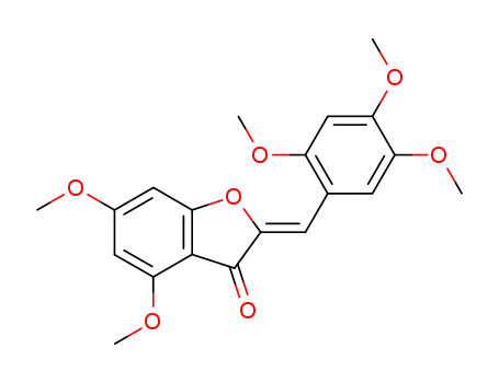 (Z)-benzylidene-4,6,2',4',5'-pentamethoxybenzylidenebenzofuran-3(2H)-one