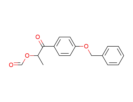 formic acid 2-(4-benzyloxy-phenyl)-1-methyl-2-oxo-ethyl ester