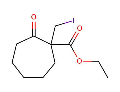 methyl 1-(iodomethyl)-2-oxocycloheptanecarboxylate