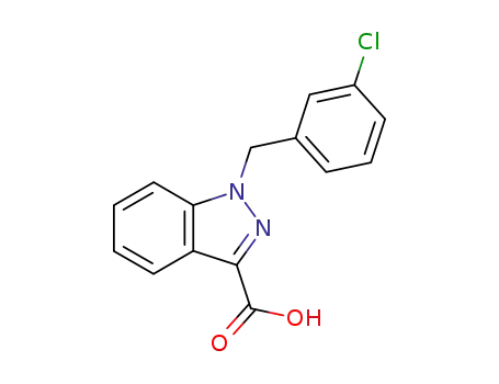 1-(3-chlorophenylmethyl)-1H-indazole-3-carboxylic acid