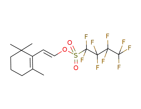 (E)-2-(2,6,6-trimethylcyclohexen-1-yl)ethenyl nonafluorobutanesulfonate