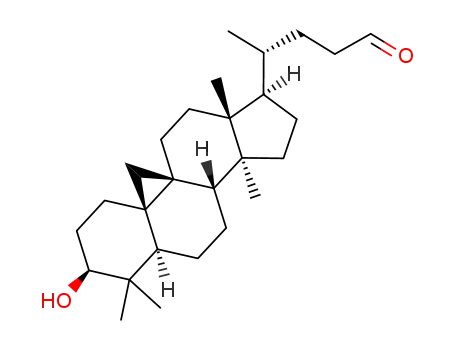 25,26,27-trisnor-3β-hydroxy-cycloartan-24-al