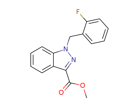 methyl 1-(2-fluorophenylmethyl)-1H-indazole-3-carboxylate