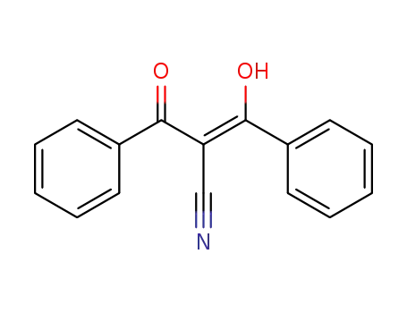 2-benzoyl-3-hydroxy-3-phenylacrylonitrile