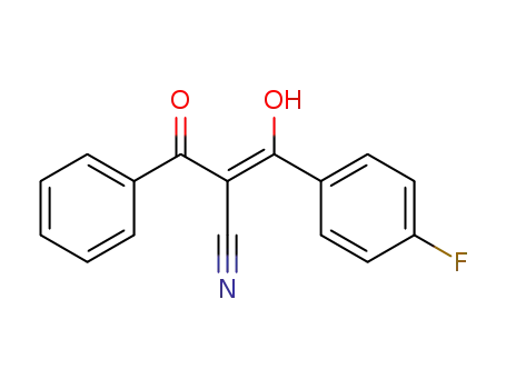 (Z)-2-Benzoyl-3-(4-fluoro-phenyl)-3-hydroxy-acrylonitrile
