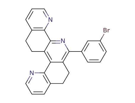 7,8,13,14-tetrahydro-6-(3'-bromophenyl)chino[8,7-k][1,8]phenanthroline