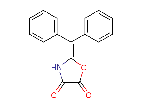 2-diphenylmethyleneoxazolidine-4,5-dione