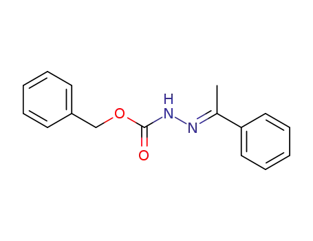 N'-(1-phenyl-ethylidene)-hydrazinecarboxylic acid benzyl ester