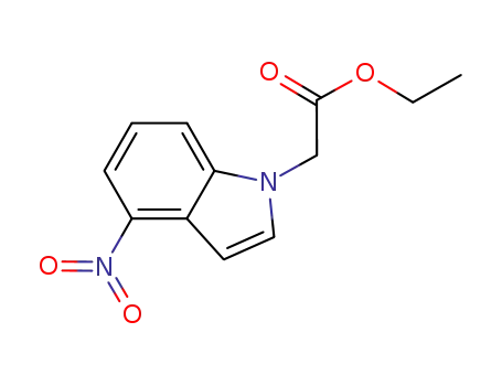 (4-nitro-indol-1-yl)-acetic acid ethyl ester