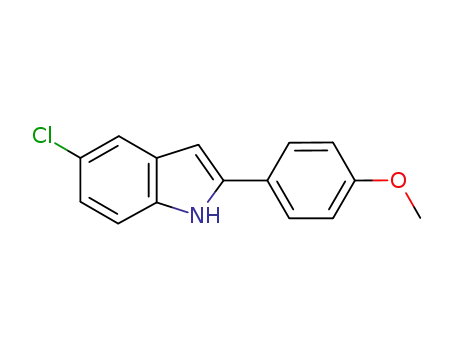 2-(4-methoxyphenyl)-5-chloro-1H-indole