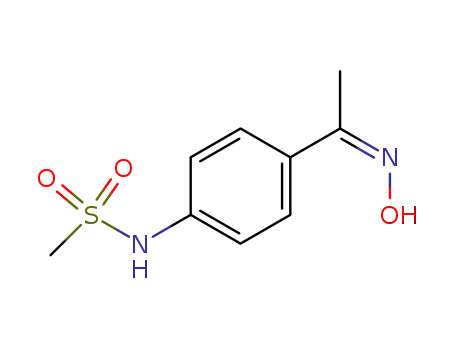 4'-(methylsulfonylamino)acetophenone oxime