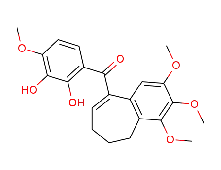 (2,3-dihydroxy-4-methoxy-phenyl)-(1,2,3-trimethoxy-8,9-dihydro-7H-benzocyclohepten-5-yl)-methanone