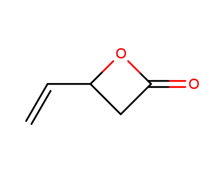 Molecular Structure of 7379-74-0 (2-Oxetanone, 4-ethenyl-)