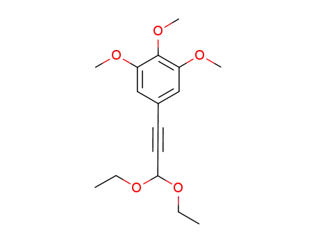 1,1-diethoxy-3-(3,4,5-trimethoxyphenyl)-2-propyne