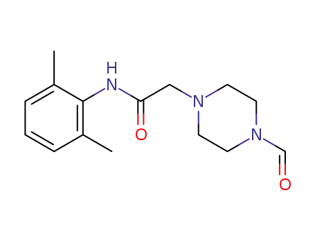 N-(2,6-dimethylphenyl)-4-formyl-1-piperazineacetamide