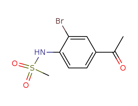 4'-acetyl-2'-bromomethanesulfonanilide