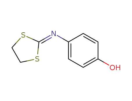 2(4-Hydroxyphenyl)imino-1,3-dithiolane