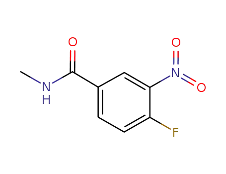 Molecular Structure of 475216-25-2 (4-fluoro-3-nitro-N-methylbenzamide)