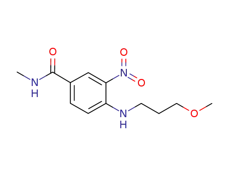 4-(3-methoxypropylamino)-3-nitrophenyl-N-methylbenzamide