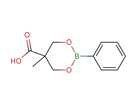 5-methyl-2-phenyl-1,3,2-dioxaborinane-5-carboxylic acid