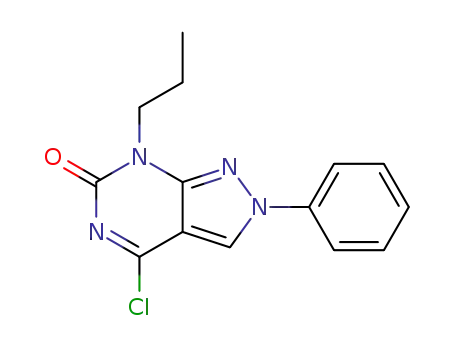 4-Chloro-2-phenyl-7-propyl-2H-pyrazolo[3,4-d]pyrimidin-6(7H)-one